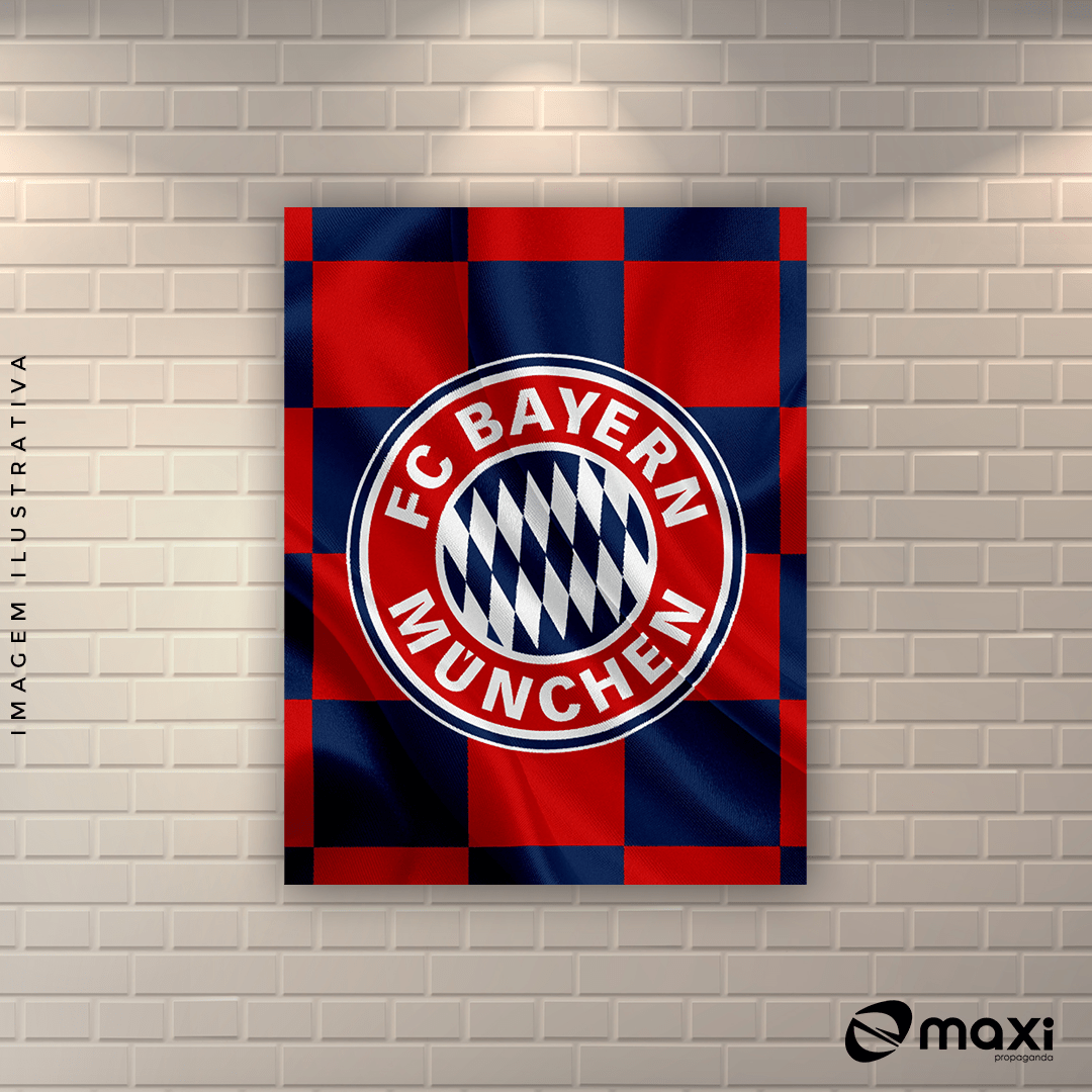 Plaquinha Decorativa em MDF - Bayern de Munique