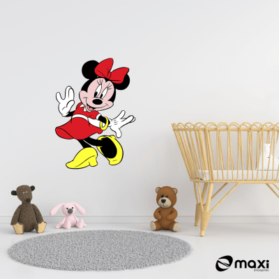 ADESIVO DECORATIVO INFANTIL - Minnie Mouse