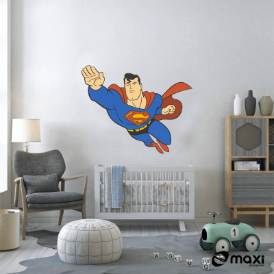 Adesivo Decorativo Infantil - SUPER MAN