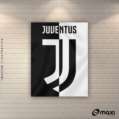 Plaquinha Decorativa em MDF - Juventus